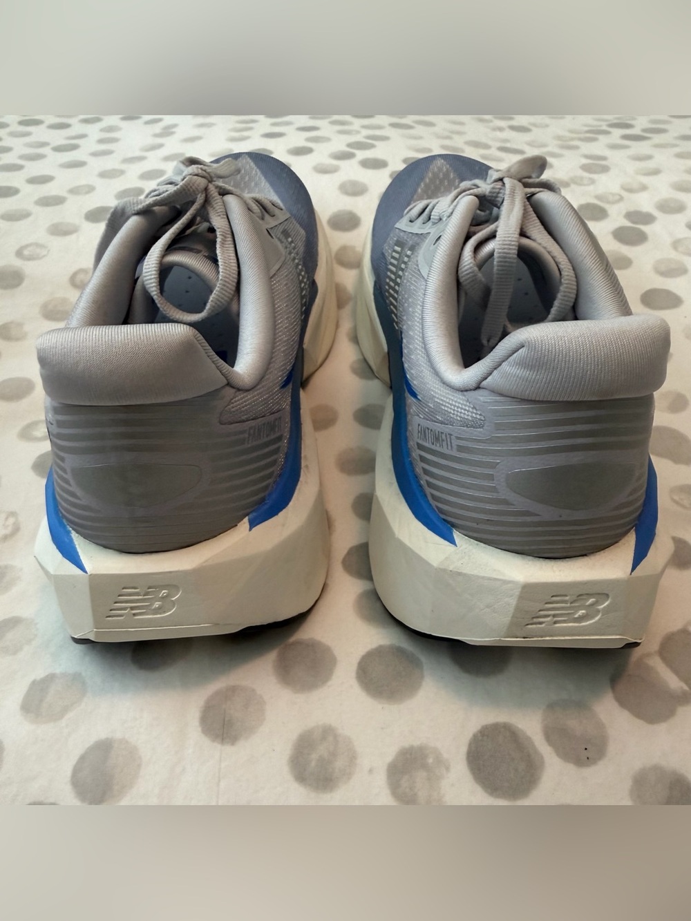 New Balance FuelCell Rebel v5 Women’s Running Shoe - NB Exclusive Grey/Blue - Picture 11 of 15